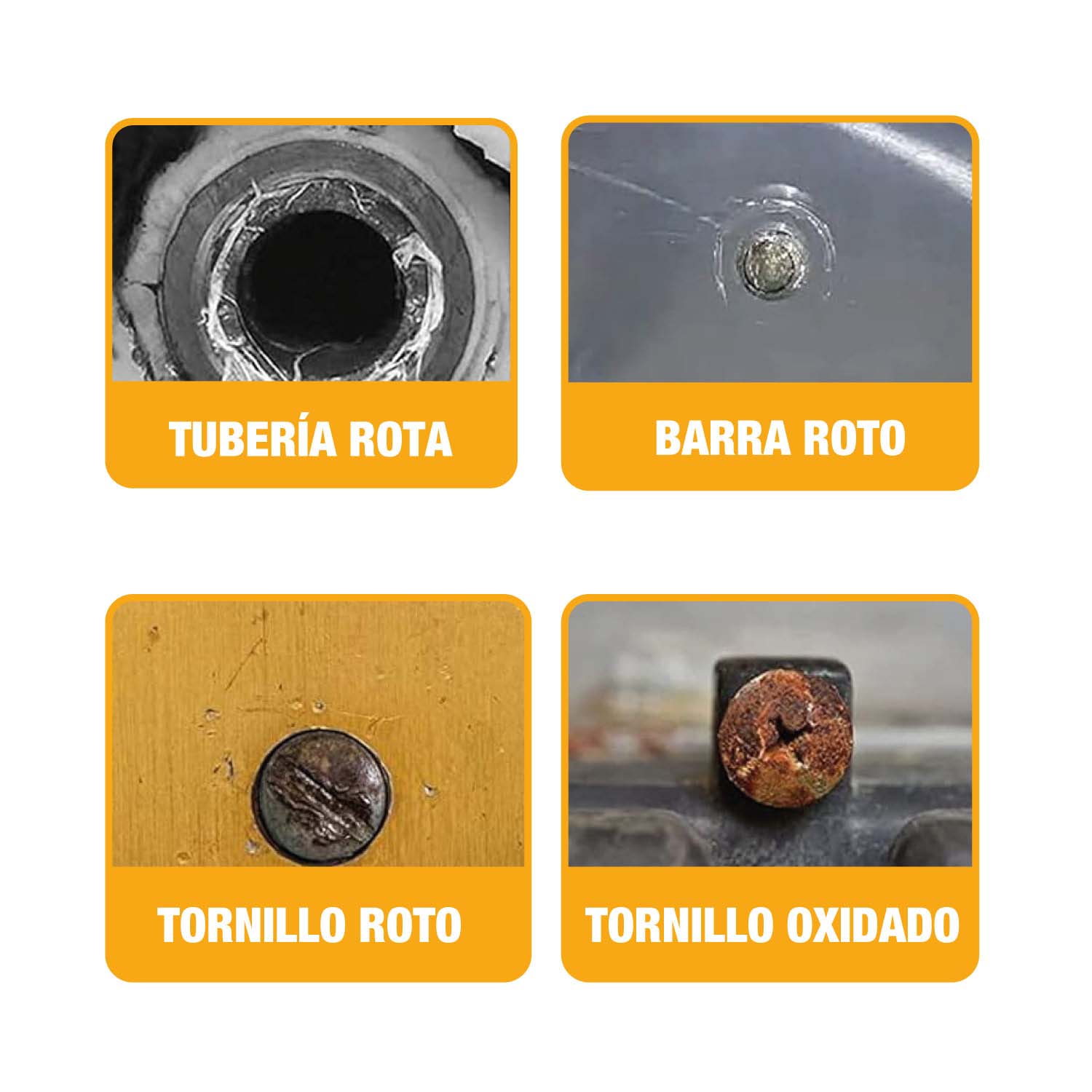 JUEGO DE EXTRACTORES DE TORNILLOS INGCO DE 6 PIEZAS ASE106 - Imagen 4
