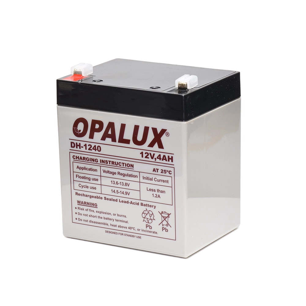 Batería Recargable 12V 4AH Opalux DH-1240: Energía Confiable y Portátil para tus Dispositivos