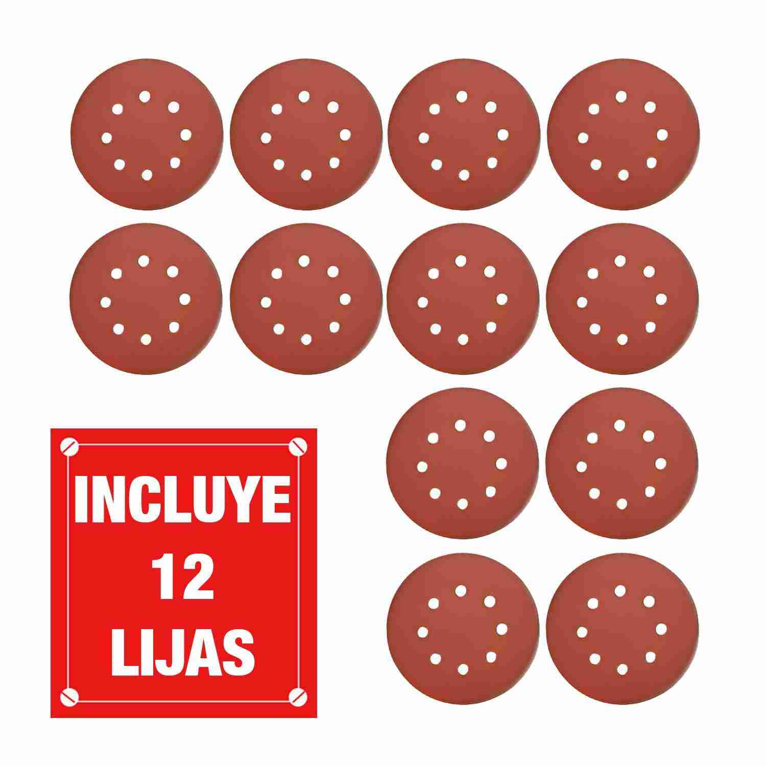 LIJADORA PARED 1050W EMTOP TECHO DRYWALL ASPIRADORA PINTURA – EDSD10501 - Imagen 4