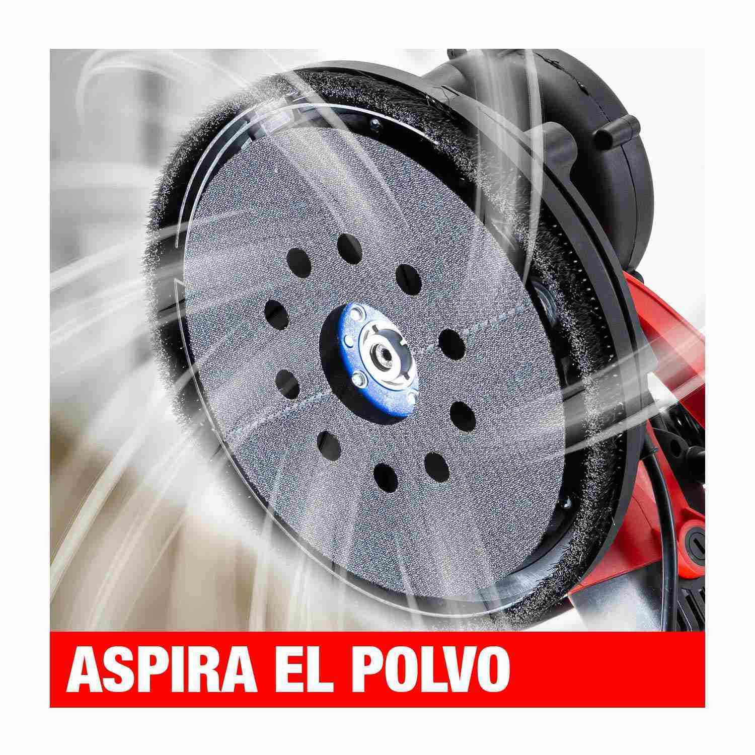 LIJADORA PARED 1050W EMTOP TECHO DRYWALL ASPIRADORA PINTURA – EDSD10501 - Imagen 5