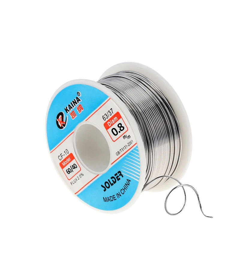 Estaño para Soldar KAINA CF-10 de 0.8mm con flux 60/40