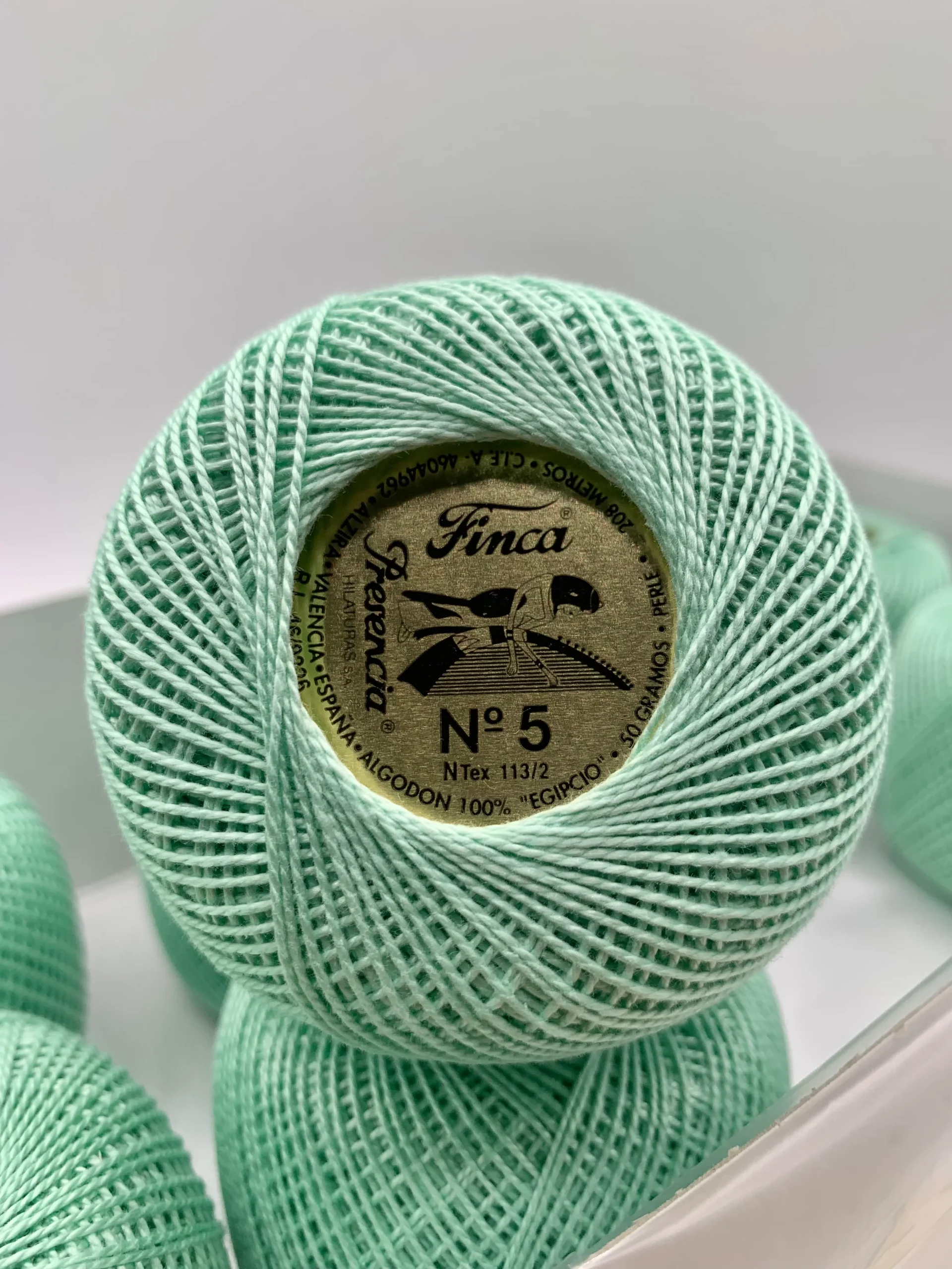 Perlé FINCA Nº 5 (4379) - 100% Puro Algodón Egipcio Mercerizado
